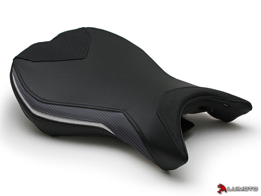 LUIMOTO (Sport) Rider Seat Covers for the Triumph DAYTONA 765 / 675 (13-18) & STREET TRIPLE Rx (15-16)