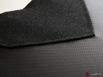 LUIMOTO (Sport) Rider Seat Covers for the Triumph DAYTONA 765 / 675 (13-18) & STREET TRIPLE Rx (15-16)