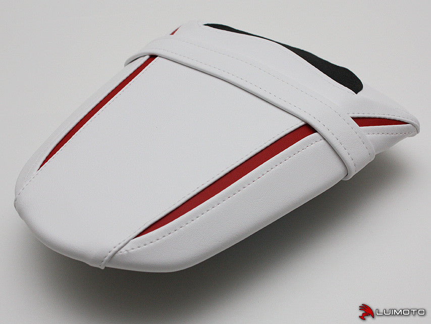 LUIMOTO (Sport) Passenger Seat Covers for the Triumph DAYTONA 675 (13-18) / 765 & STREET TRIPLE Rx (15-16)