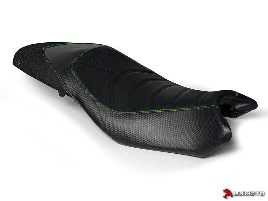 LUIMOTO (Cafe Line) Rider Seat Covers for the Triumph STREET TRIPLE (13-16)