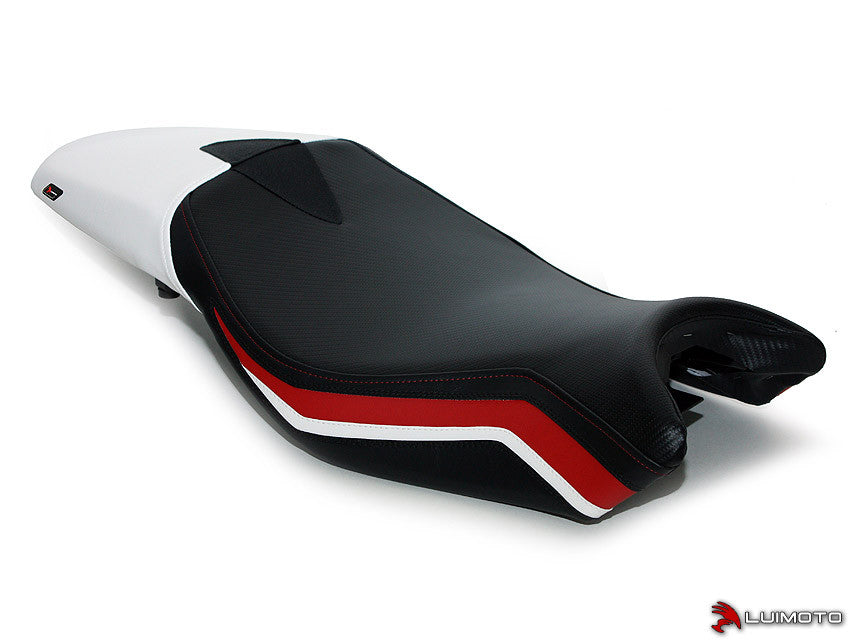 LUIMOTO (Sport) Rider Seat Covers for the Triumph STREET TRIPLE (13-16)