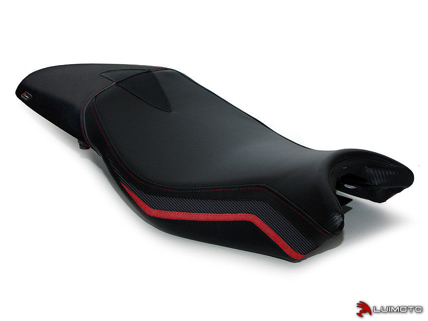LUIMOTO (Sport) Rider Seat Covers for the Triumph STREET TRIPLE (13-16)