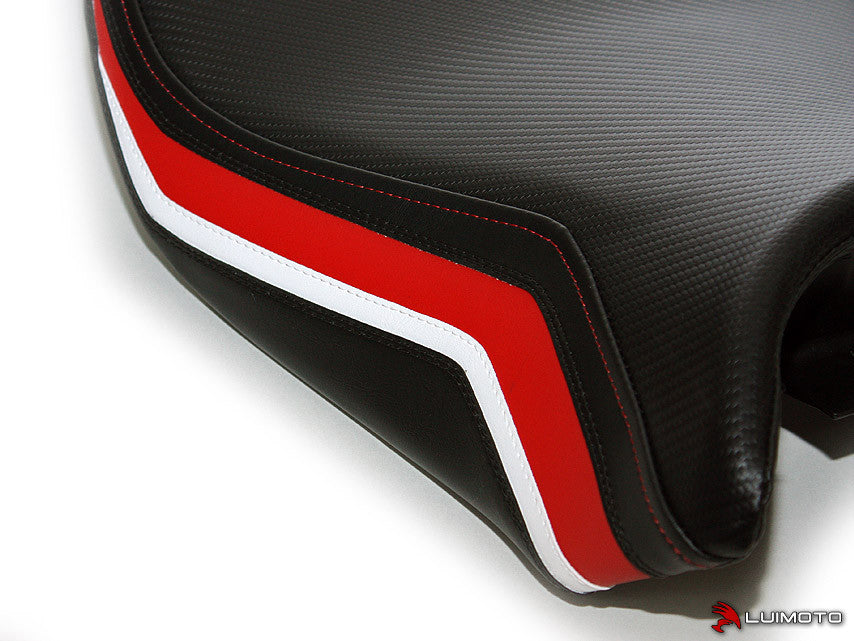 LUIMOTO (Sport) Rider Seat Covers for the Triumph STREET TRIPLE (13-16)