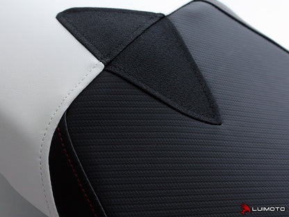 LUIMOTO (Sport) Rider Seat Covers for the Triumph STREET TRIPLE (13-16)