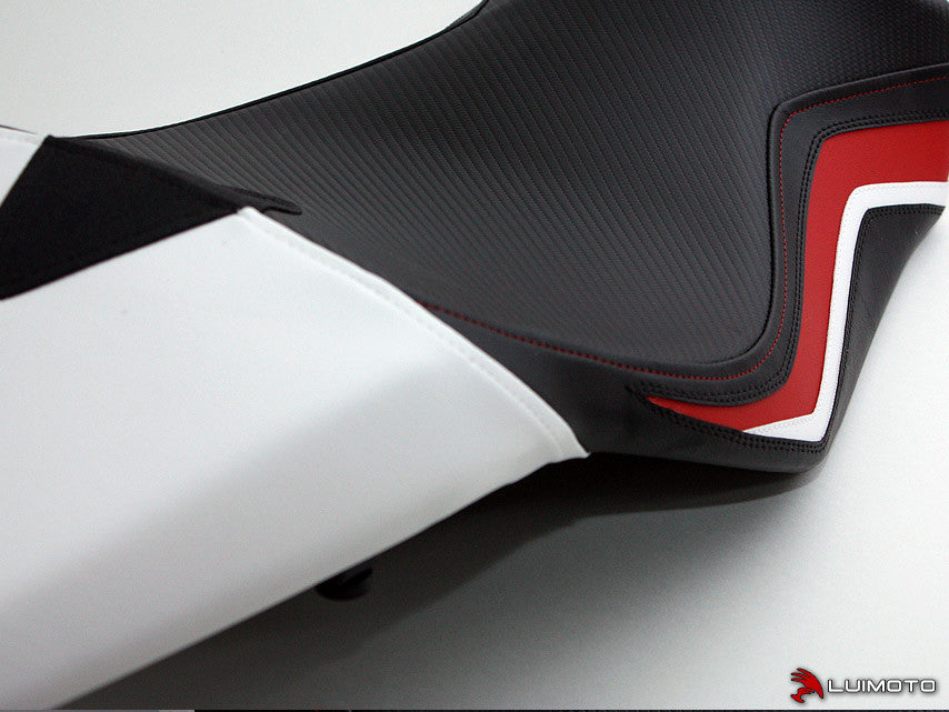 LUIMOTO (Sport) Rider Seat Covers for the Triumph STREET TRIPLE (13-16)