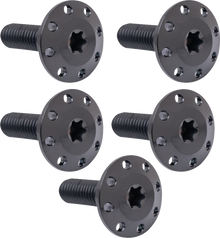 ARLEN NESS Bolt Kit - Holeshot/Front/Floating/Brake Rotor - Spoke Mount - Black - 5 Pack 300-907