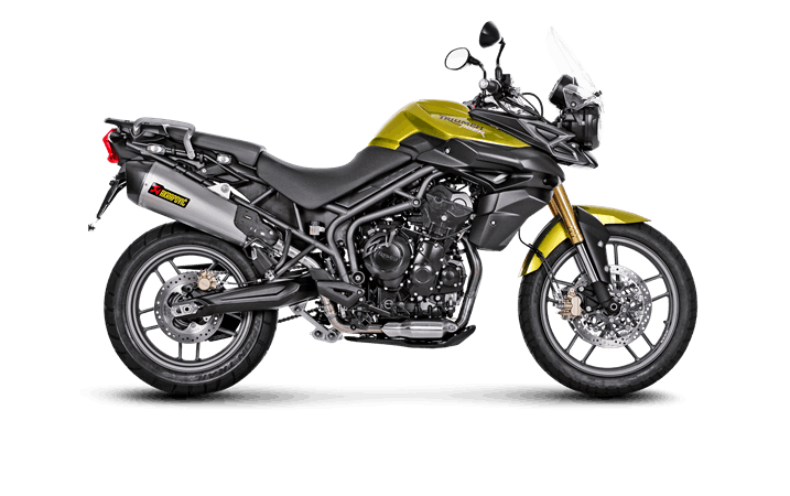 Akrapovic Slip-On Exhaust Triumph Tiger 800 / XC / XCX /  XR / XRX