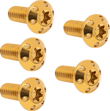 ARLEN NESS Bolt Kit - Holeshot/Brake Rotor/Rear - Hub Mount - Gold - 3/8"-16 x 1" - 5 Pack 300-911