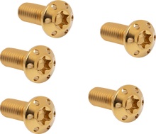 ARLEN NESS Bolt Kit - Holeshot/Brake Rotor/Front - Hub Mount - Gold - 5/16"-18 x 7/8" - 5 Pack 300-914