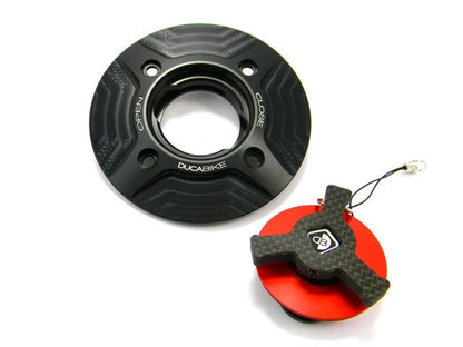 DBK Special Parts (Ducabike) Fuel Tank Cap for the Ducati Panigale  (all) Superleggera, Scrambler, Streetfighter, and XDiavel