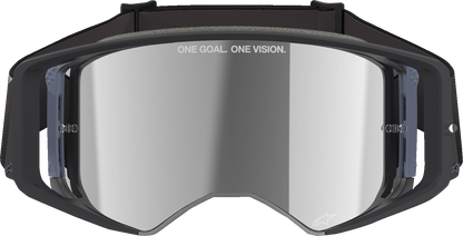 ALPINESTARS GOGGLES Supertech Goggle - Corp - Black - ABS Vision - Gray Mirror Lens 5100325-1513