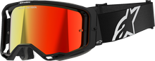 ALPINESTARS GOGGLES Vision 8 Goggle - Corp - Black - Red Mirror Lens 5101625-1446