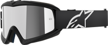 ALPINESTARS GOGGLES Youth Vision Goggle - Corp - Black - Silver Mirror Lens 5140225-1456