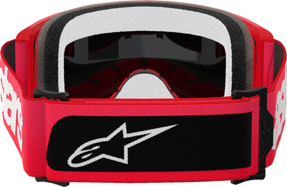 ALPINESTARS GOGGLES Vision 5 Goggle - Blaze - Red - Gold Mirror Lens 5102125-3115