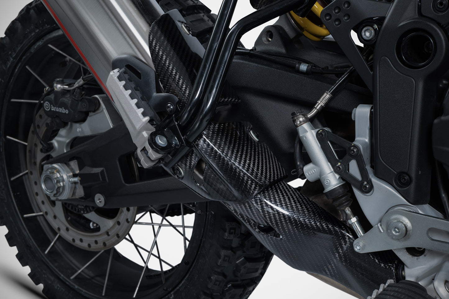 ZARD SABBIA Slip-on Exhaust for Ducati DesertX
