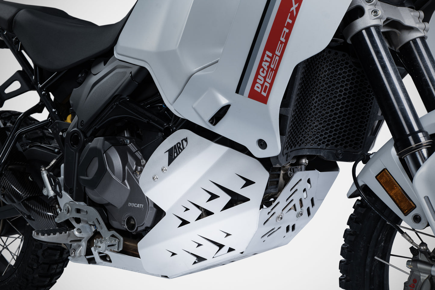 ZARD SABBIA Engine and Exhaust Guard for Ducati DesertX