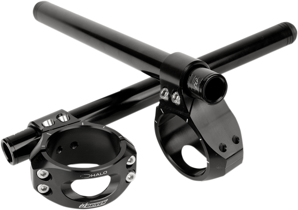 DRIVEN RACING Halo Clip-On Handlebar - 50 mm - Black DHCLO-50