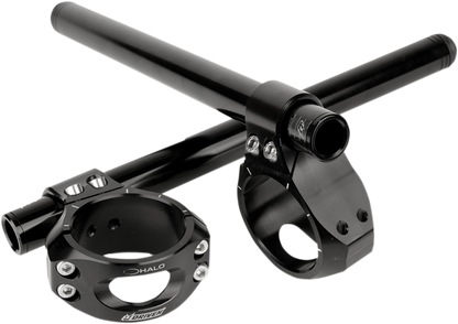 DRIVEN RACING Halo Clip-On Handlebar - 50 mm - Black DHCLO-50