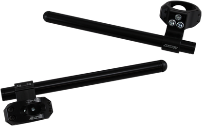 DRIVEN RACING Halo Clip-On Handlebar - Riser - 50 mm - Black DHCLOR50BK