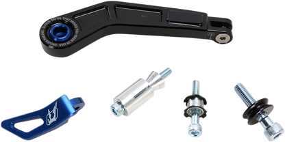 DRIVEN RACING D-Axis Lever Guard - Left - Blue DXL2-BL