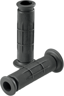 DRIVEN RACING Supermoto Grips - Open - Black D407BK