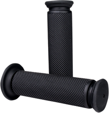 DRIVEN RACING Diamond MX Grips - Closed Ends - Black D637BK
