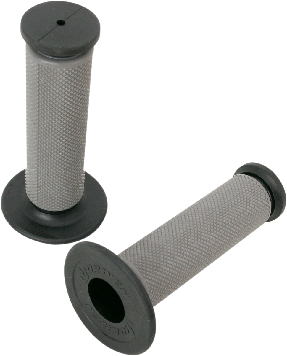 DRIVEN RACING Diamond MX Grips - Closed Ends - Gray D637GY