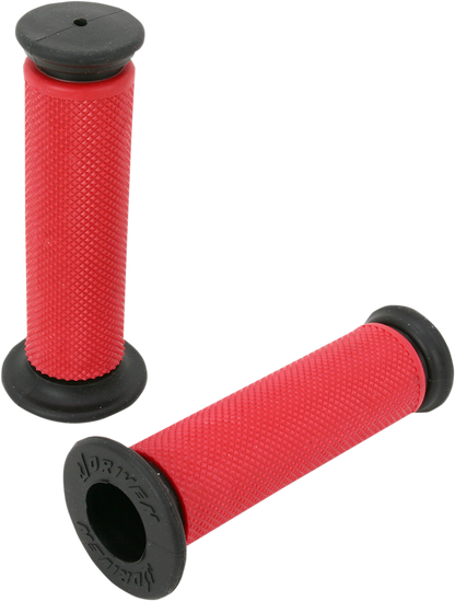 DRIVEN RACING Diamond MX Grips - Closed Ends - Red D637RD