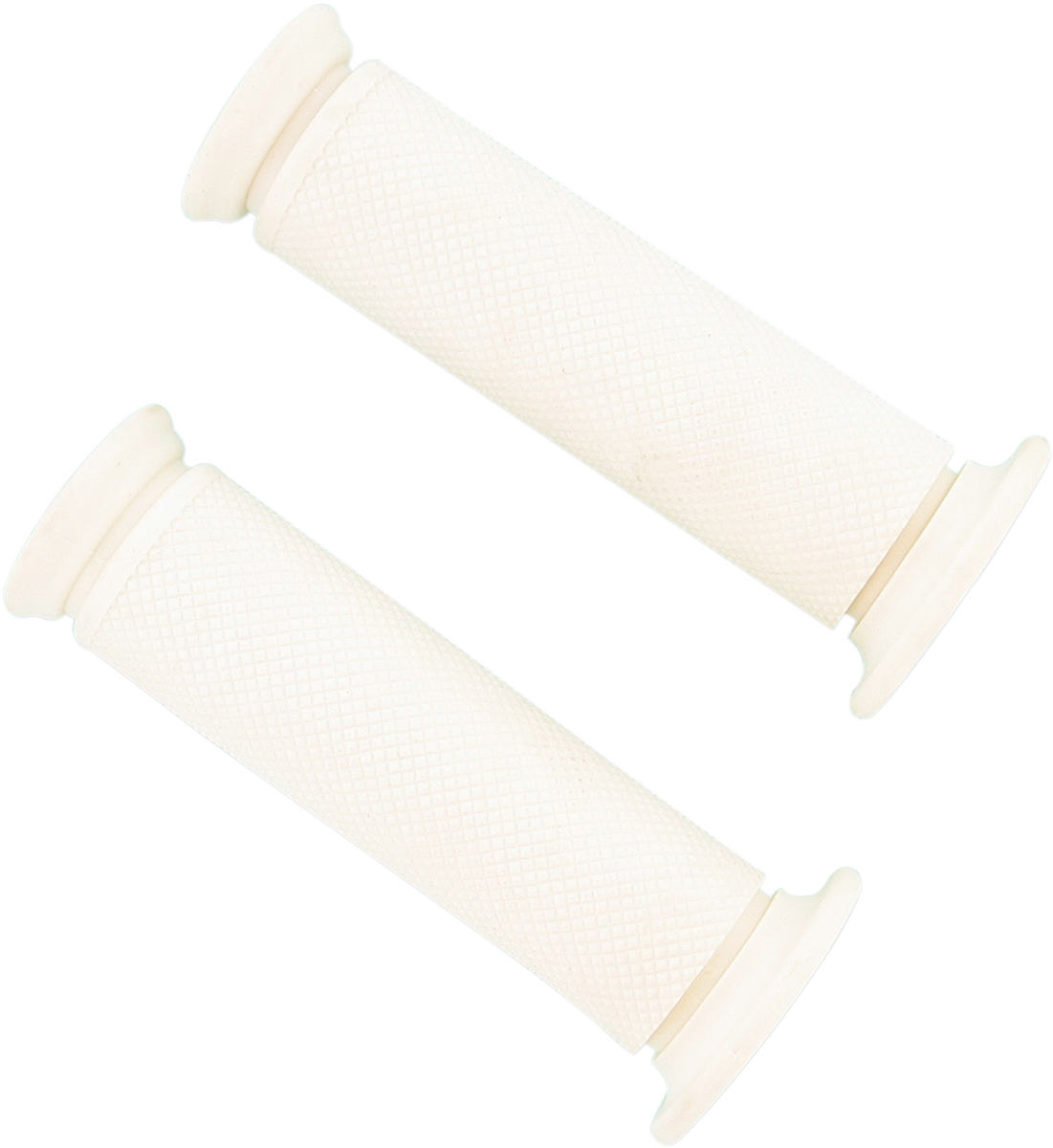 DRIVEN RACING Grippy Grips - Open Ends - White D637WTO