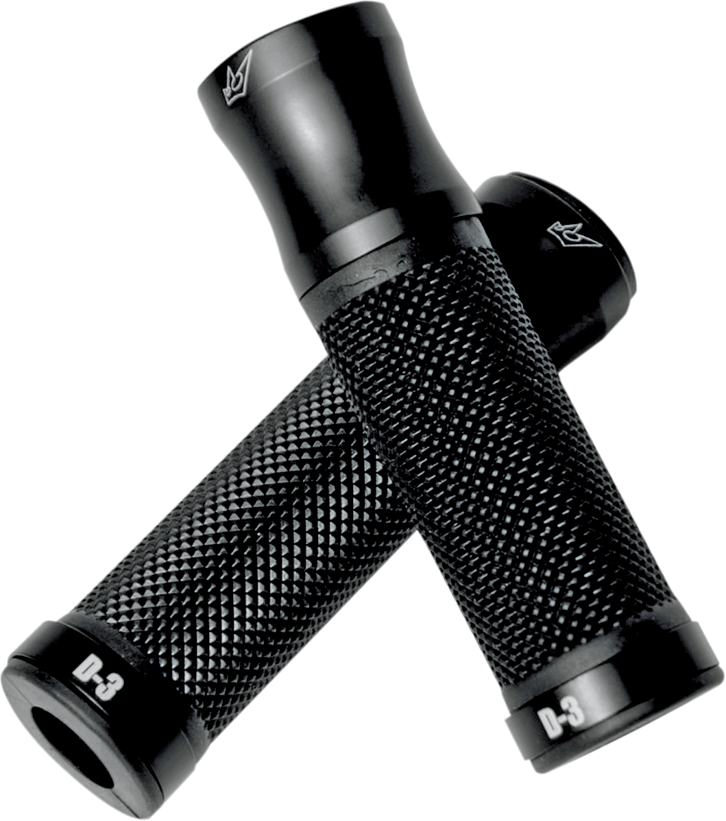 DRIVEN RACING 1" D3 Grip for BMW - Black/Black D3BK2
