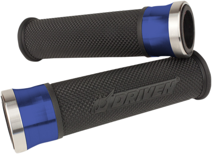 DRIVEN RACING Halo Grips - Blue/Black DHS-BL