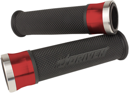 DRIVEN RACING Halo Grips - Red/Black DHS-RD