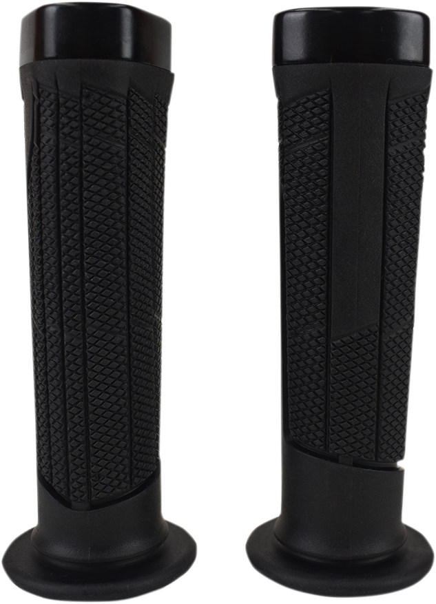 DRIVEN RACING Pulse Grips - Black D128P-BK