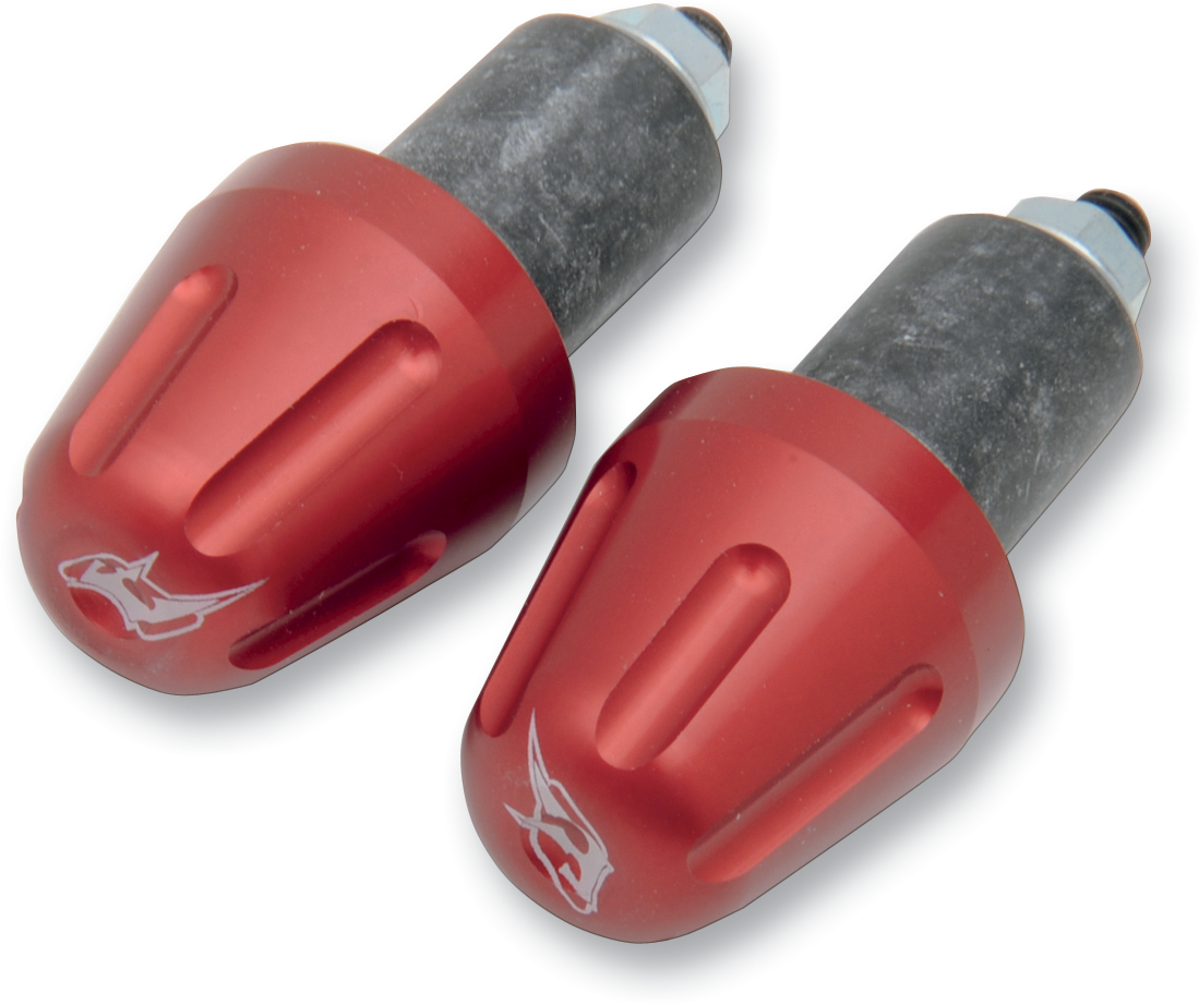 DRIVEN RACING V.1 Handlebar End Weight - Red DBEWRD