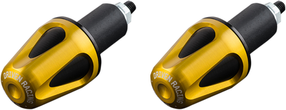 DRIVEN RACING D-Axis Handlebar End - Gold/Black DXB-GD
