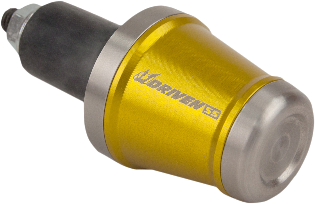 DRIVEN RACING Stainless Steel Handlebar End Weight - Gold DBEW-SS-GD