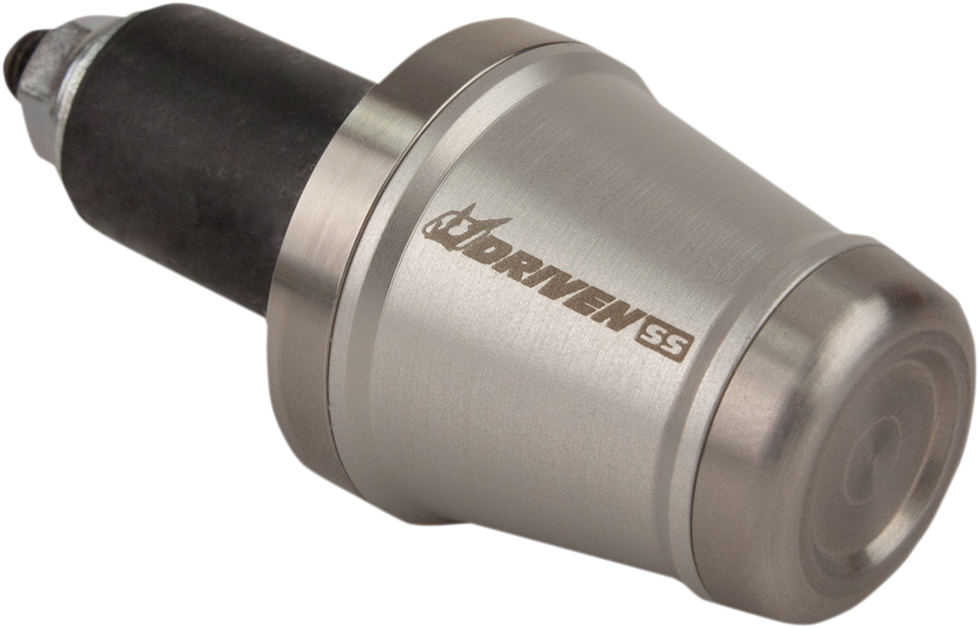 DRIVEN RACING Stainless Steel Handlebar End Weight - Silver DBEW-SS-SL