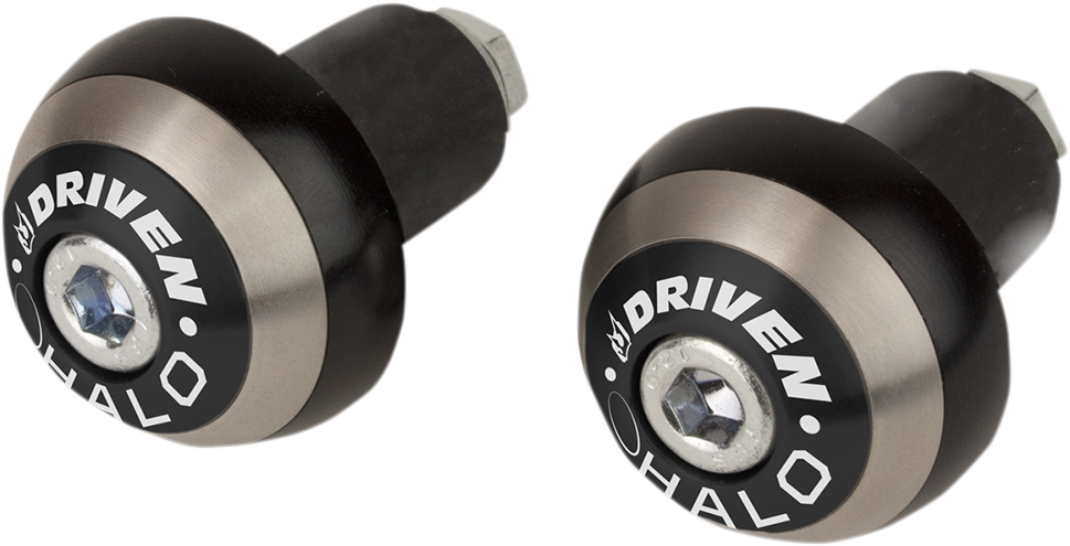 DRIVEN RACING Halo Handlebar End - Black DHBEW-BK