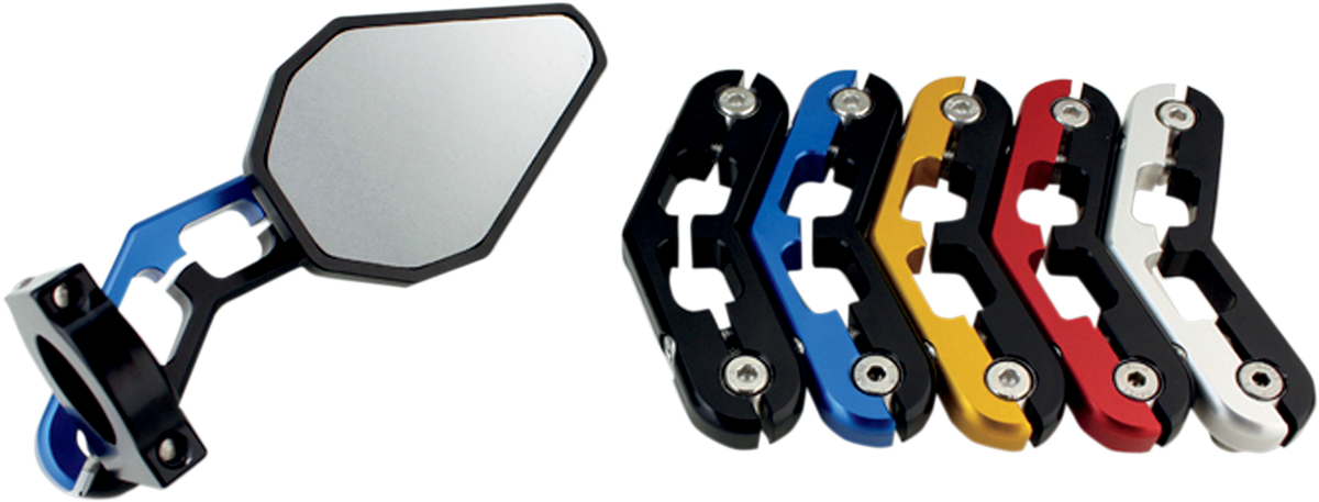 DRIVEN RACING Mirror Adapter - D-Axis/Handlebar End - Black DMR-2