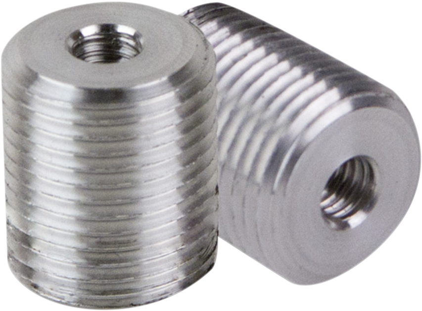 DRIVEN RACING Adapter - Mirror/Handlebar End - Halo - Silver DBEW-ADP-DUC