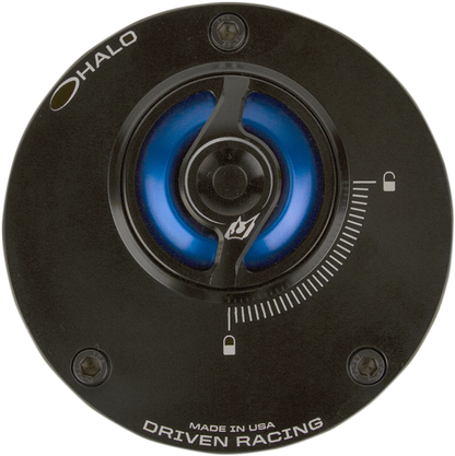DRIVEN RACING Fuel Cap - Halo - Blue DHFC-BL