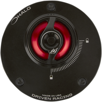 DRIVEN RACING Fuel Cap - Halo - Red DHFC-RD