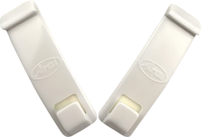 ARAI HELMETS Goggle Strap Holders - White 092175