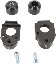 DRIVEN RACING Axle Block Sliders - Suzuki - Black DRAX-102-BK