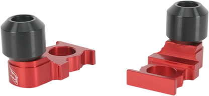 DRIVEN RACING Axle Block Sliders - Honda - Red DRAX-103-RD