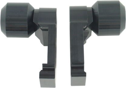 DRIVEN RACING Axle Block Sliders - Suzuki - Black DRAX-111-BK
