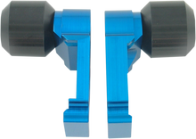 DRIVEN RACING Axle Block Sliders - Suzuki - Blue DRAX-111-BL
