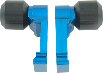 DRIVEN RACING Axle Block Sliders - Suzuki - Blue DRAX-111-BL
