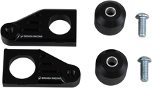 DRIVEN RACING Axle Block Sliders - Honda - Black DRAX-120-BK