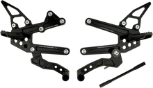 DRIVEN RACING TT Rearset - ZX6R DRP-705-BK
